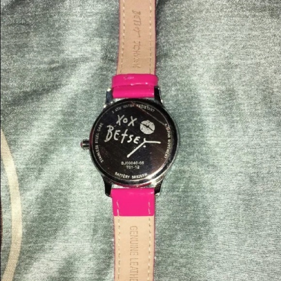 Betsey Johnson -spiral rainbow numbers watch - Picture 4 of 5